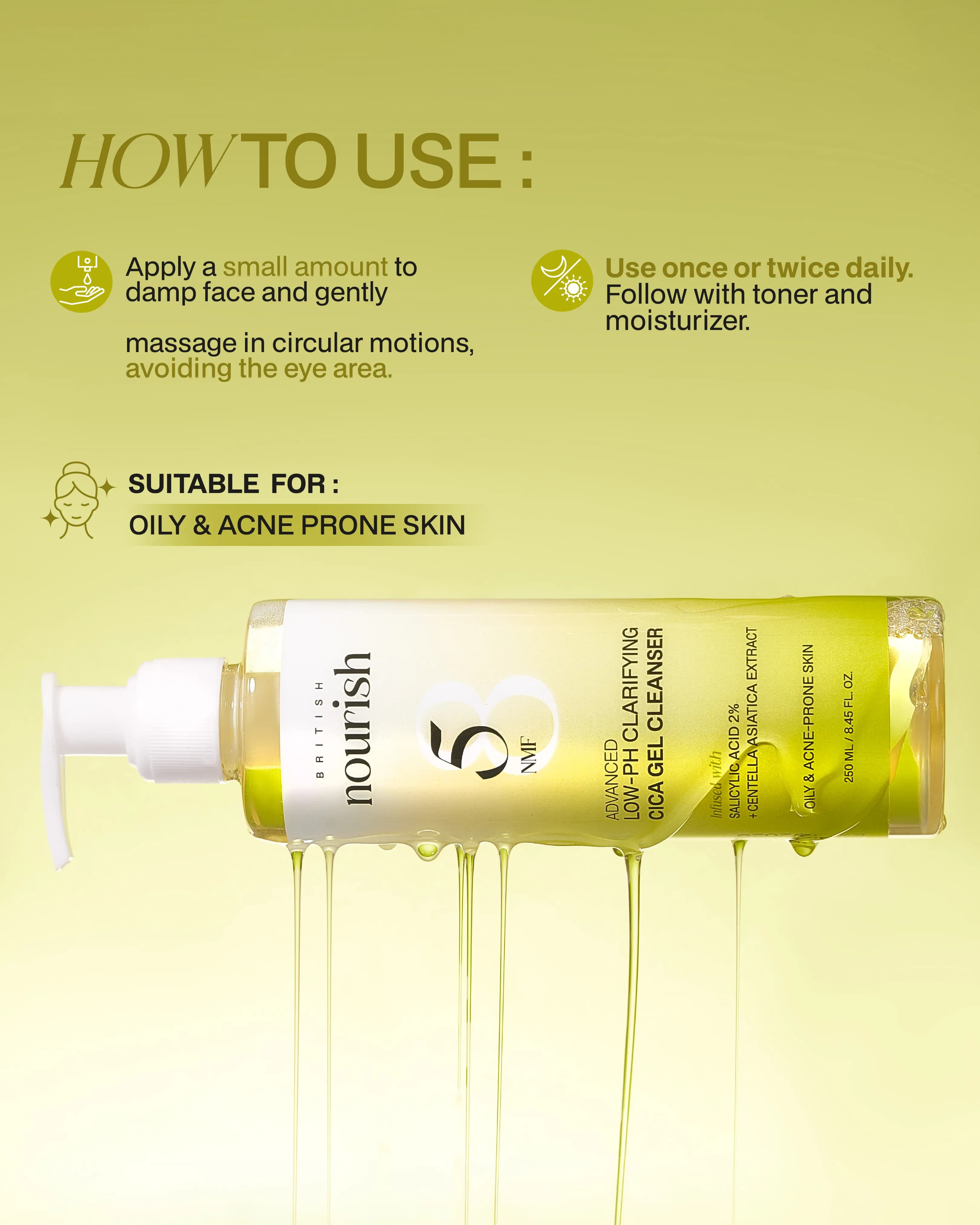 Low-pH Clarifying Cica Gel Cleanser view 4