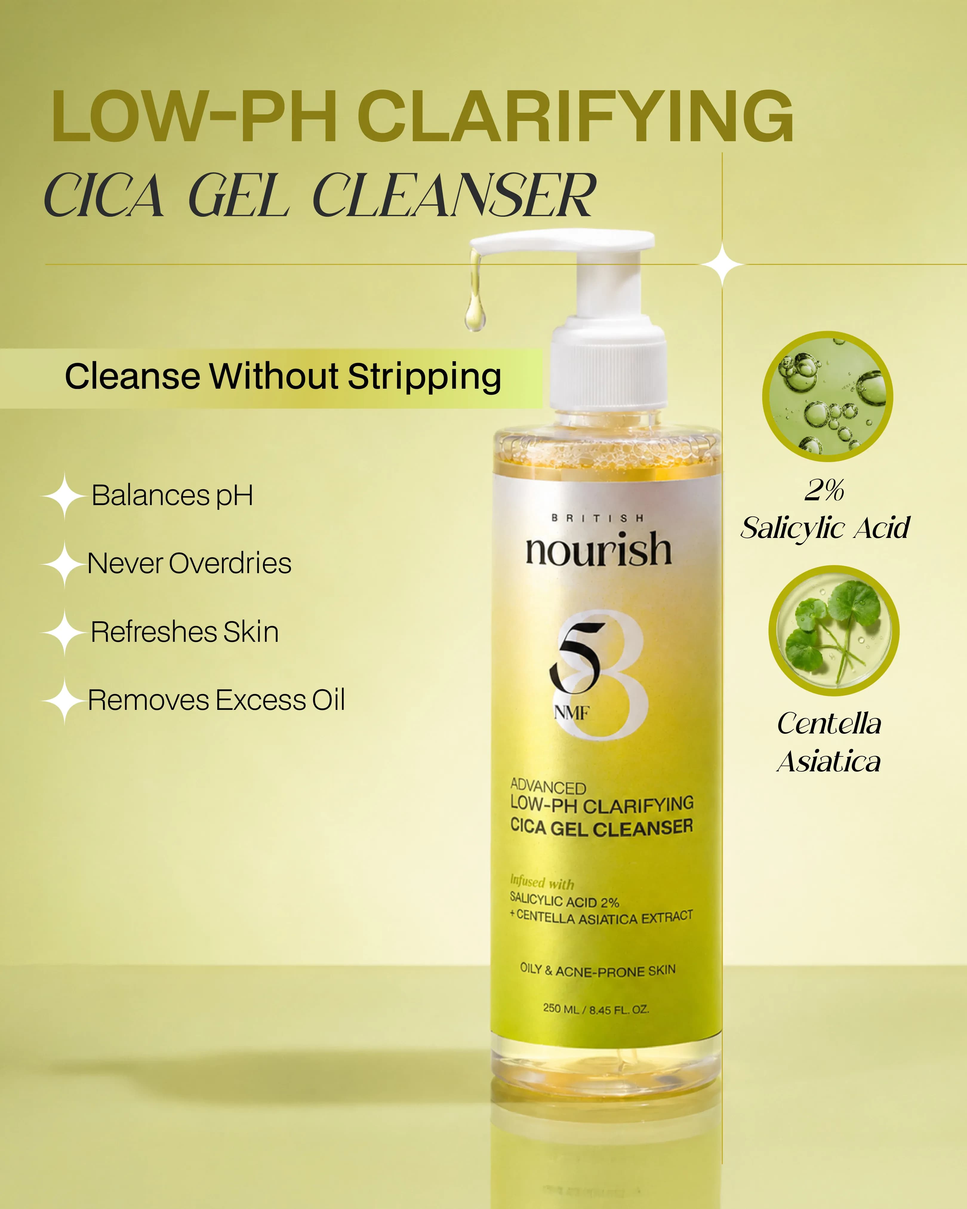 Low-pH Clarifying Cica Gel Cleanser view 6