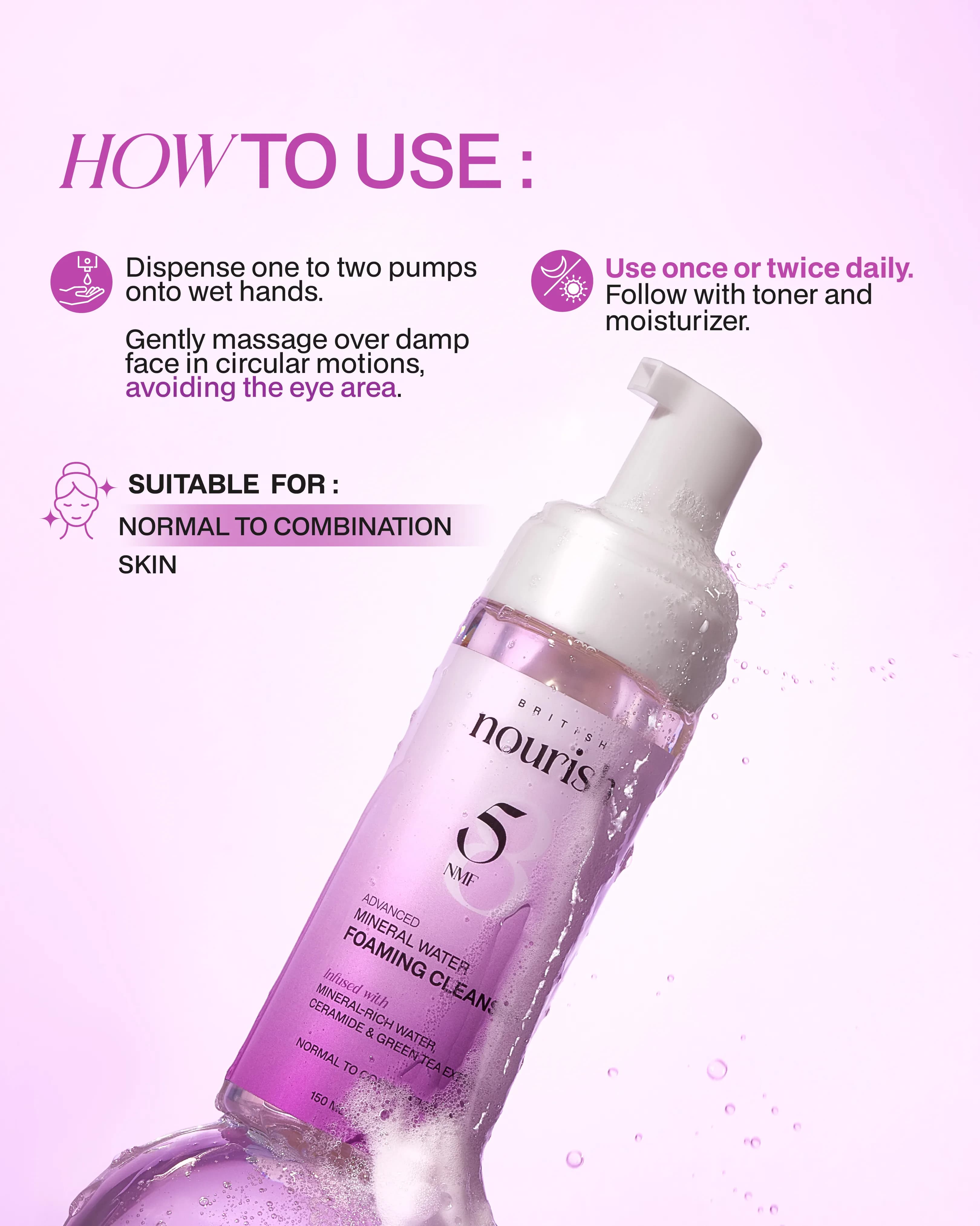 Mineral Water Foaming Cleanser view 4