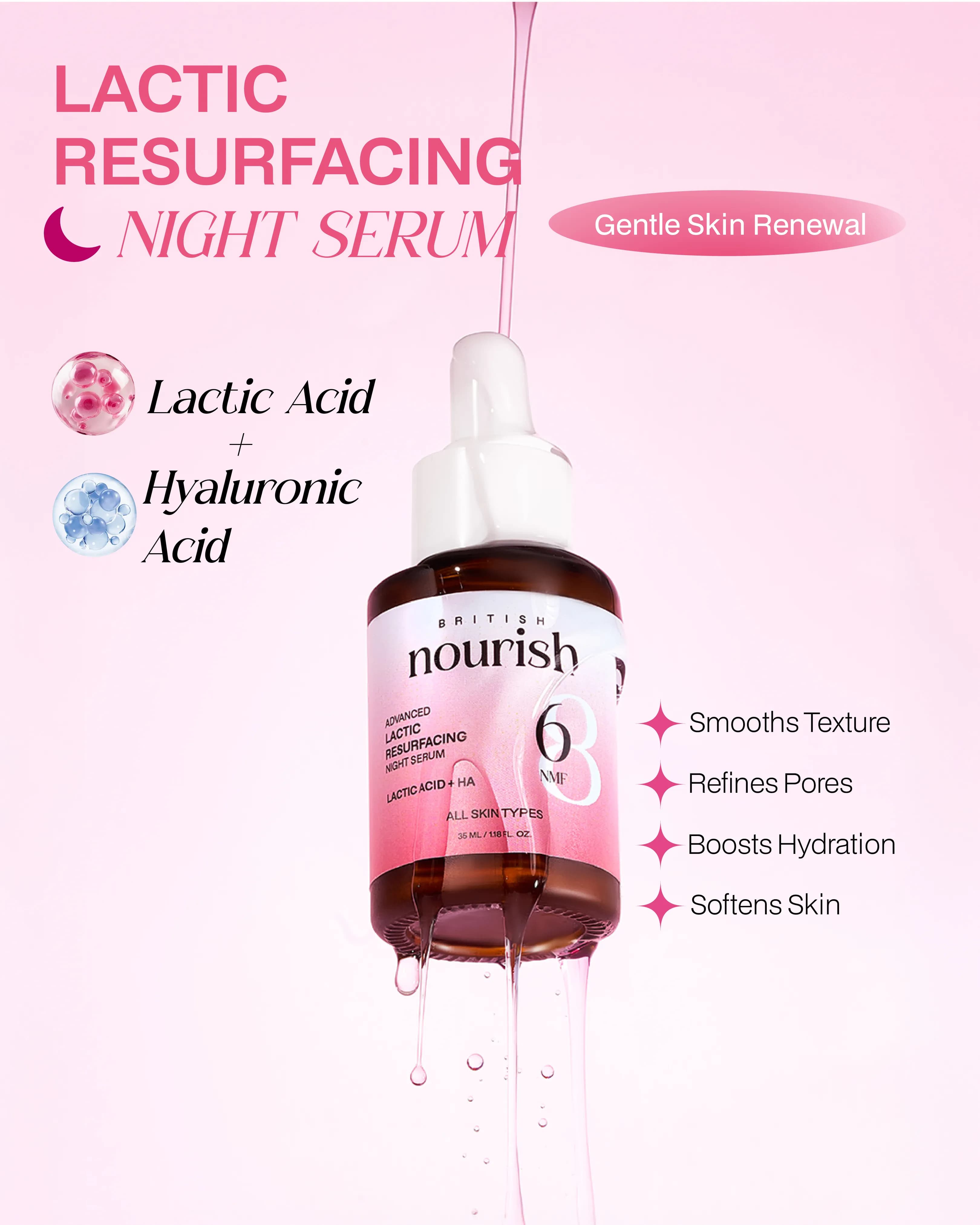 Lactic Resurfacing Night Serum view 6